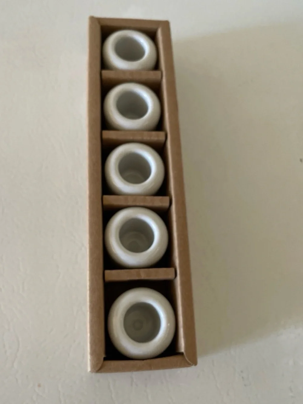 Ceramic candle holders